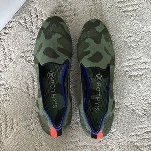 Rothy’s The Almond Loafer in Camo